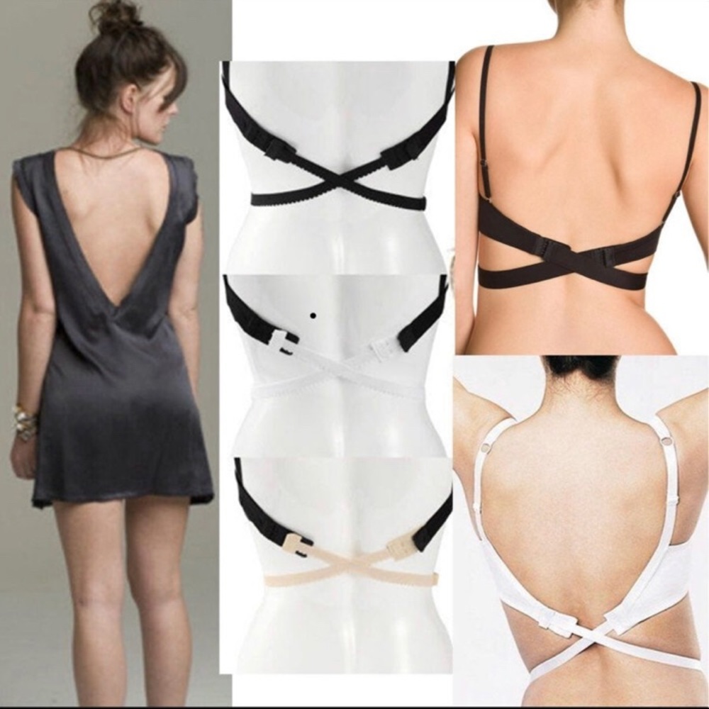 3 Pack Low back bra converter - Picture 3 of 8